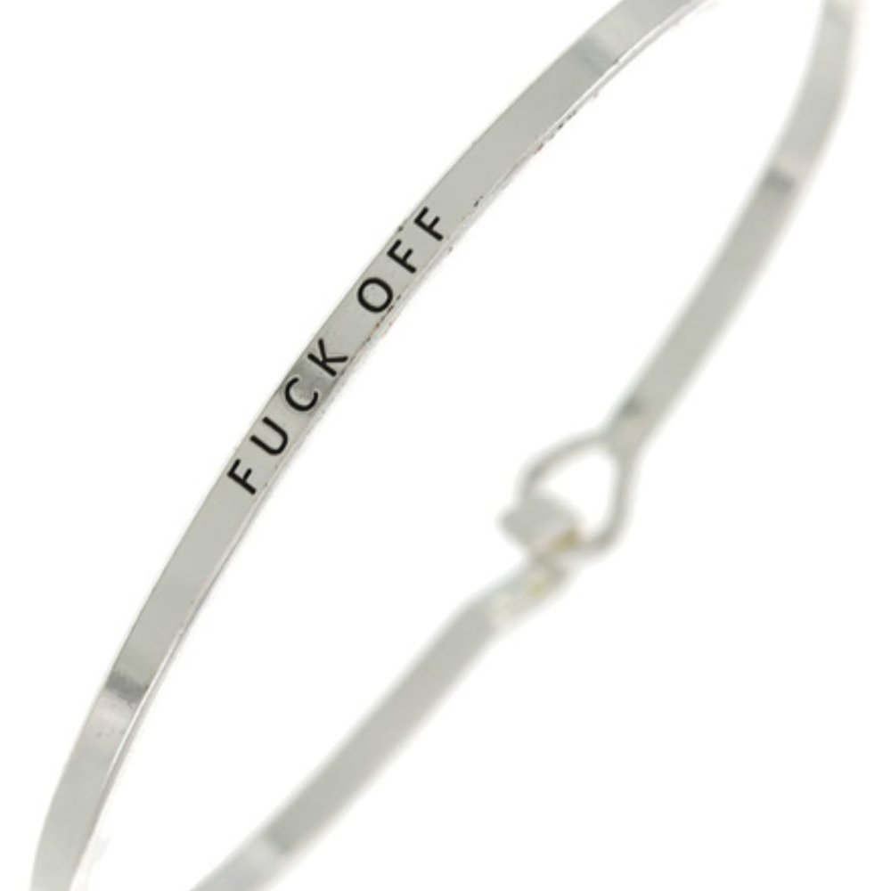 "F Off"  Bracelet